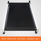 BOSCARE Mini Folding Walking Machine Manual Treadmill Shock-Absorbing