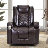 BOSCARE Power Motion Recliner with USB Charge Port and Two Cup Holders