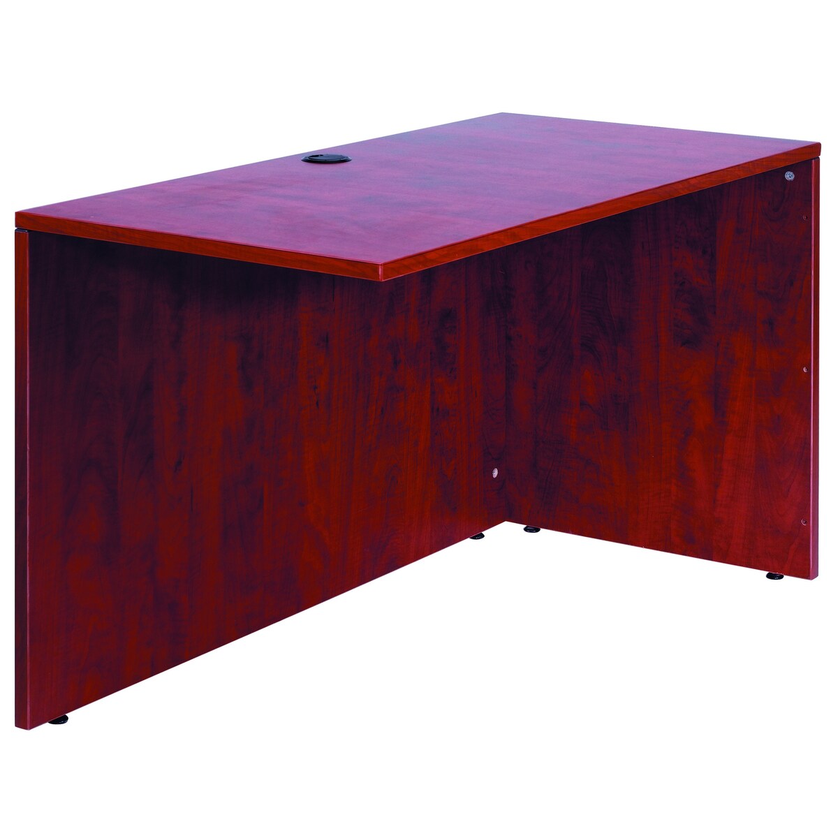 BOSS 71-inch L-Shape Corner Executive Desk with File Pedestal