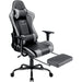 BOSSIN Gaming Chair Ergonomic Video Game Chair High Back Racing Style Chair with Armrest and Footrest
