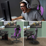 BOSSIN Gaming Chair High Back Computer Office Chair with Lumbar Support and Headrest