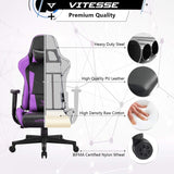 BOSSIN Gaming Chair High Back Computer Office Chair with Lumbar Support and Headrest