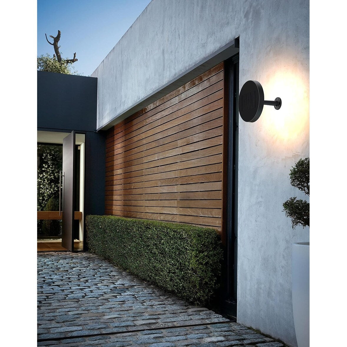 Solar wall light with sensor on sale