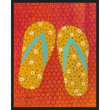 Flip Flop Fun IV Framed Poster