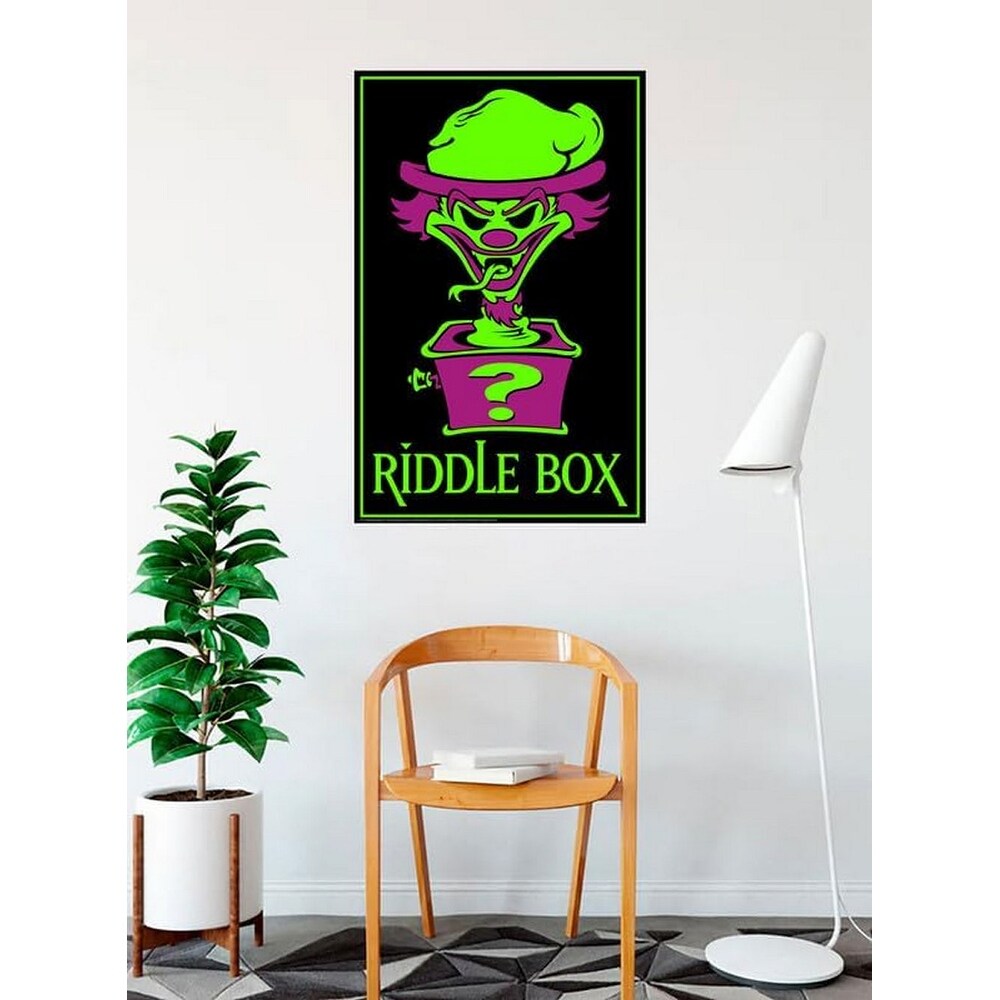 ICP Riddlebox Non Flock Blacklight Art Poster - 24 x 36 Inch