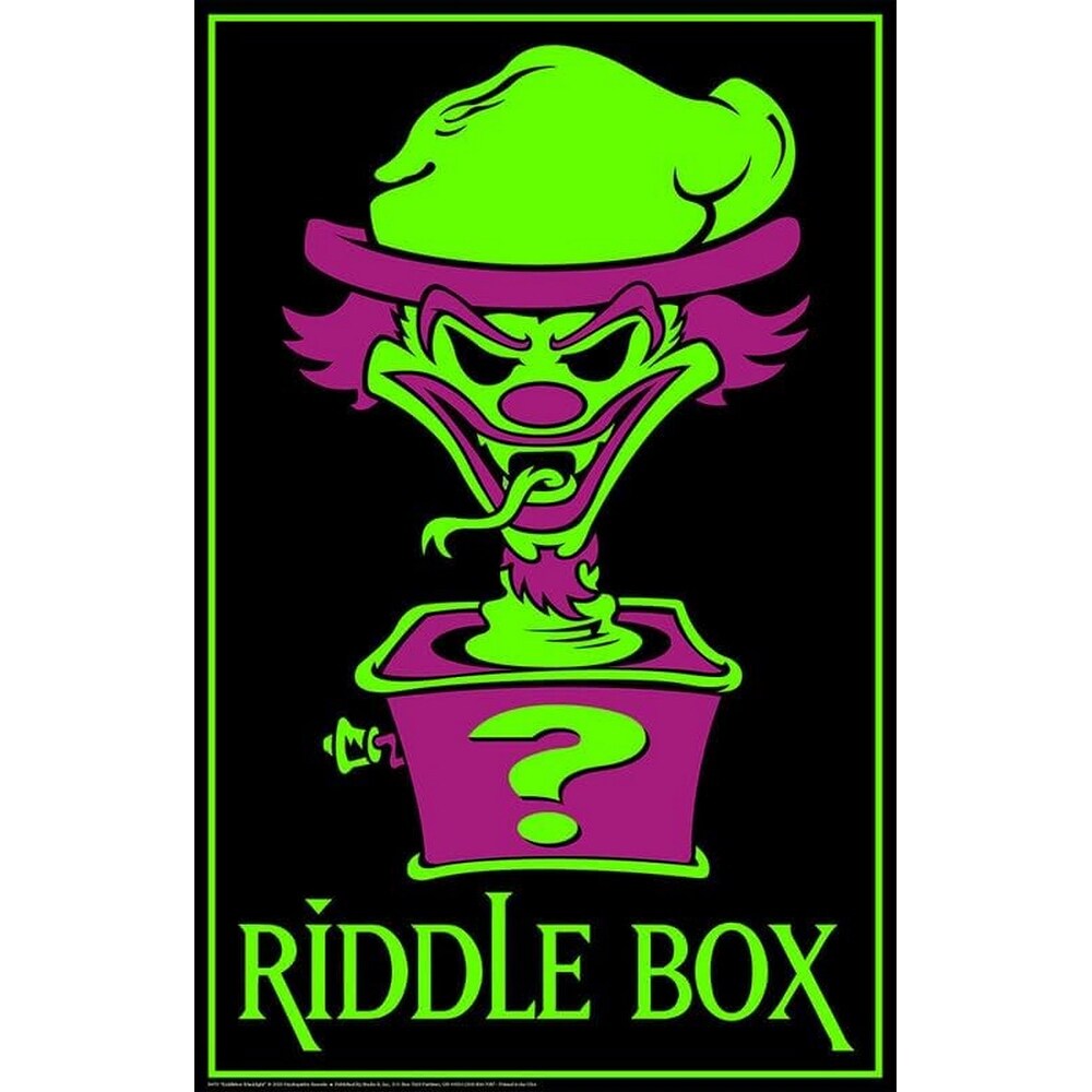 ICP Riddlebox Non Flock Blacklight Art Poster - 24 x 36 Inch