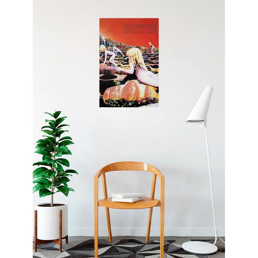 Led Zeppelin Houses of The Holy Art Poster - 24 x 36 Inch