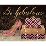 Shoe Fetish Be Fabulous Art Poster - Print On Demand