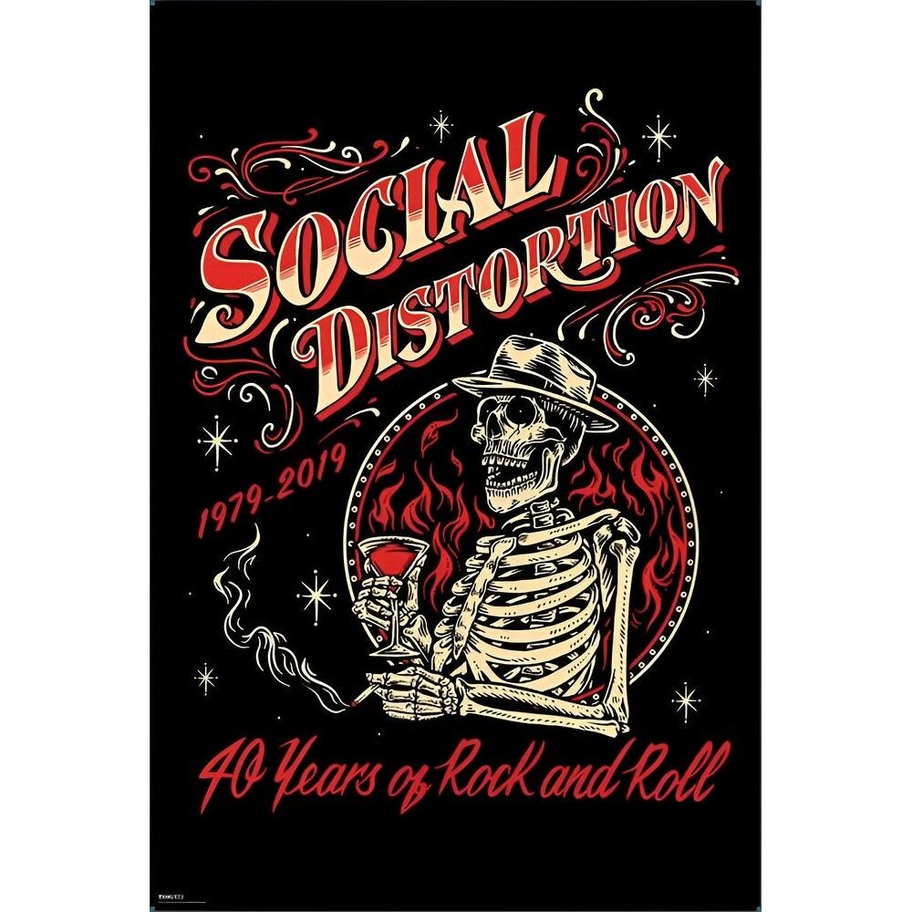 Social Distortion ポスター Mike Ness｜洋楽