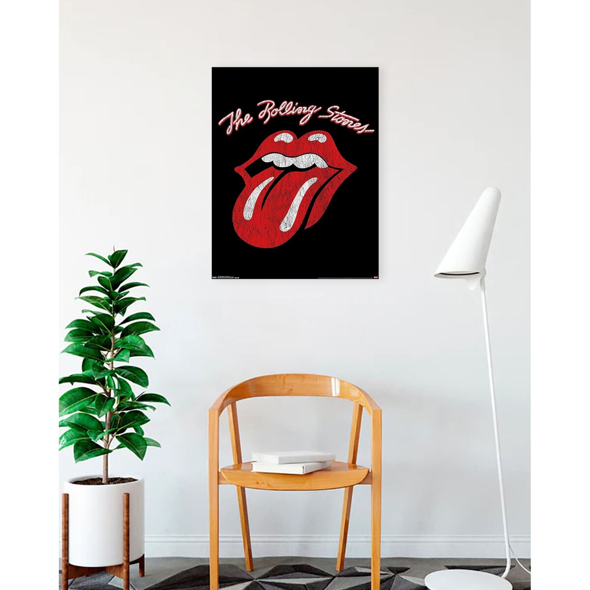 The Rolling Stones - Tongue Art Poster - 24 x 36 Inch