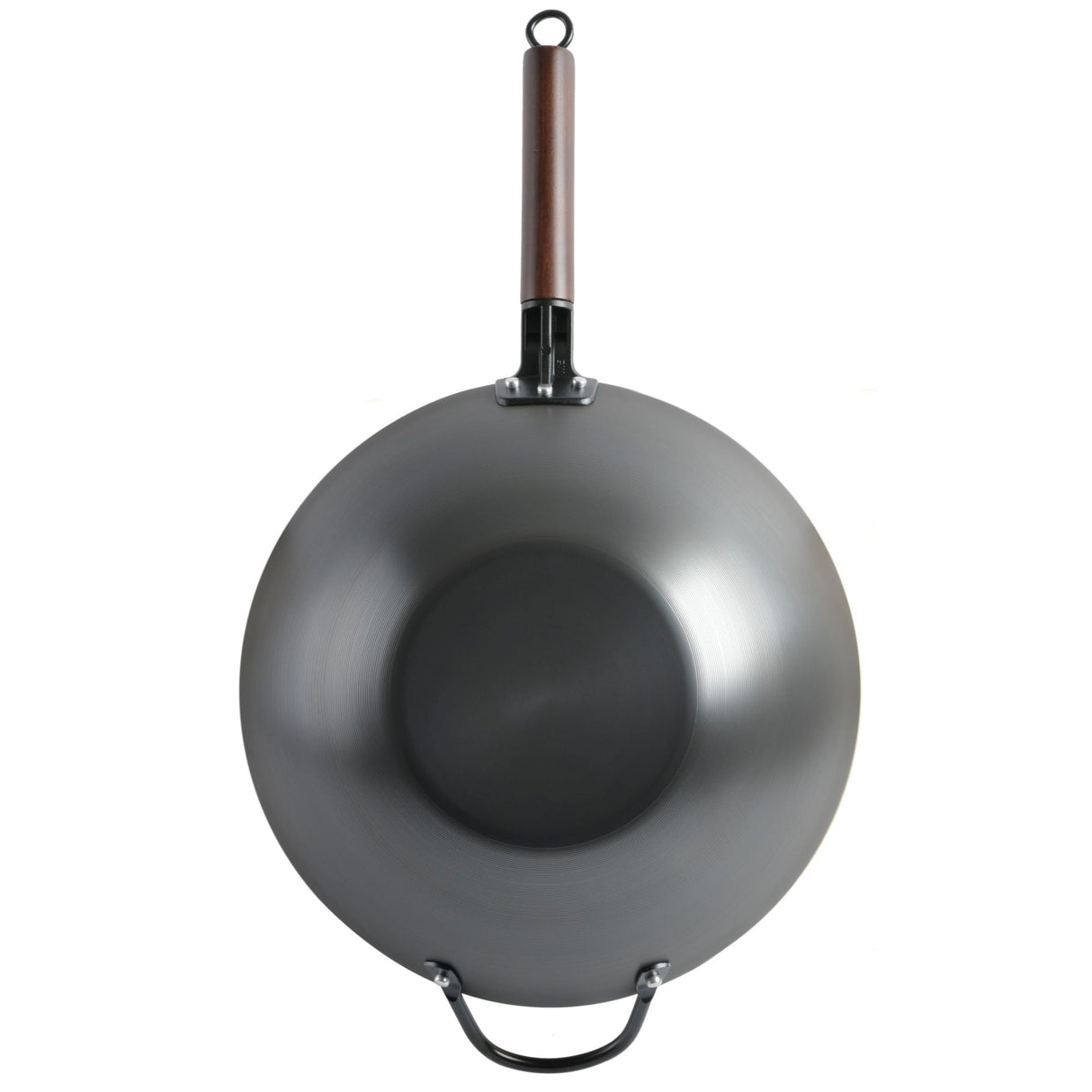 Babish 14-Inch Carbon Steel Flat Bottom Wok