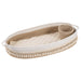Baby Changing Basket, Handmade Woven Cotton Rope Moses Basket, Changing Table Topper with Mattress Pad