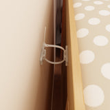 Baby Changing Table Dresser with 4 Drawers,Shelf Hidden Trash Storage