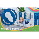 Baby Playpen for Toddler, Astronaut Theme Kids Activity Center, Safety Play Yard Home Indoor & Outdoor Safety Gates