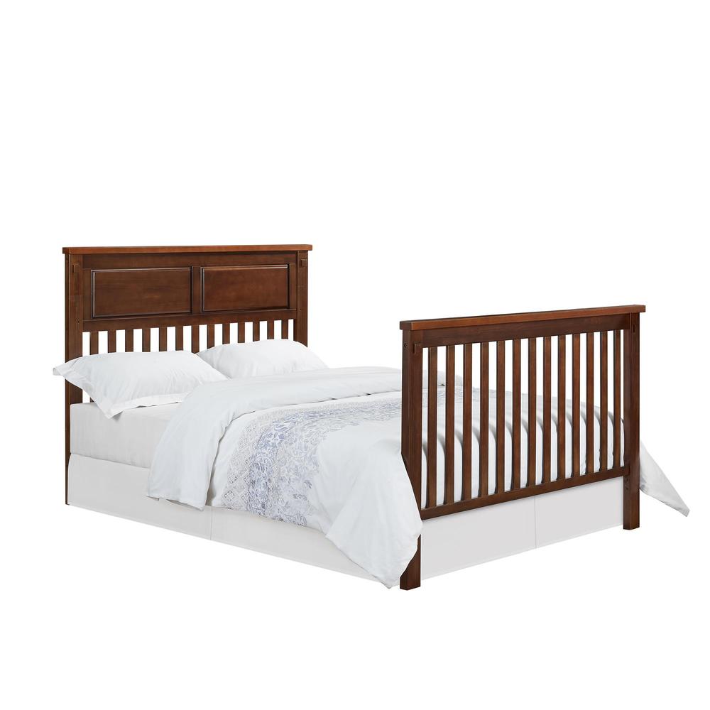 Baby Relax Forrest 4-in-1 Crib - Walnut