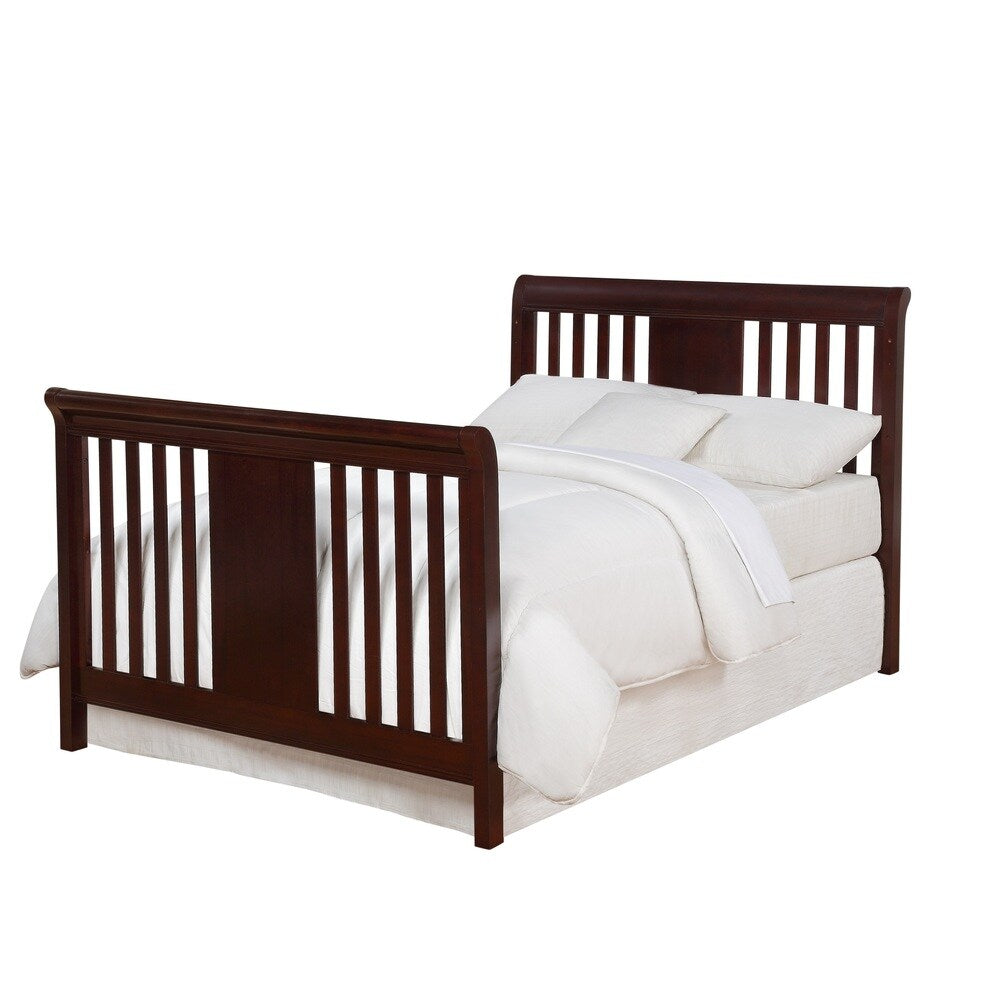 Baby Relax Tamryn Black Cherry 4-in-1 Convertible Crib