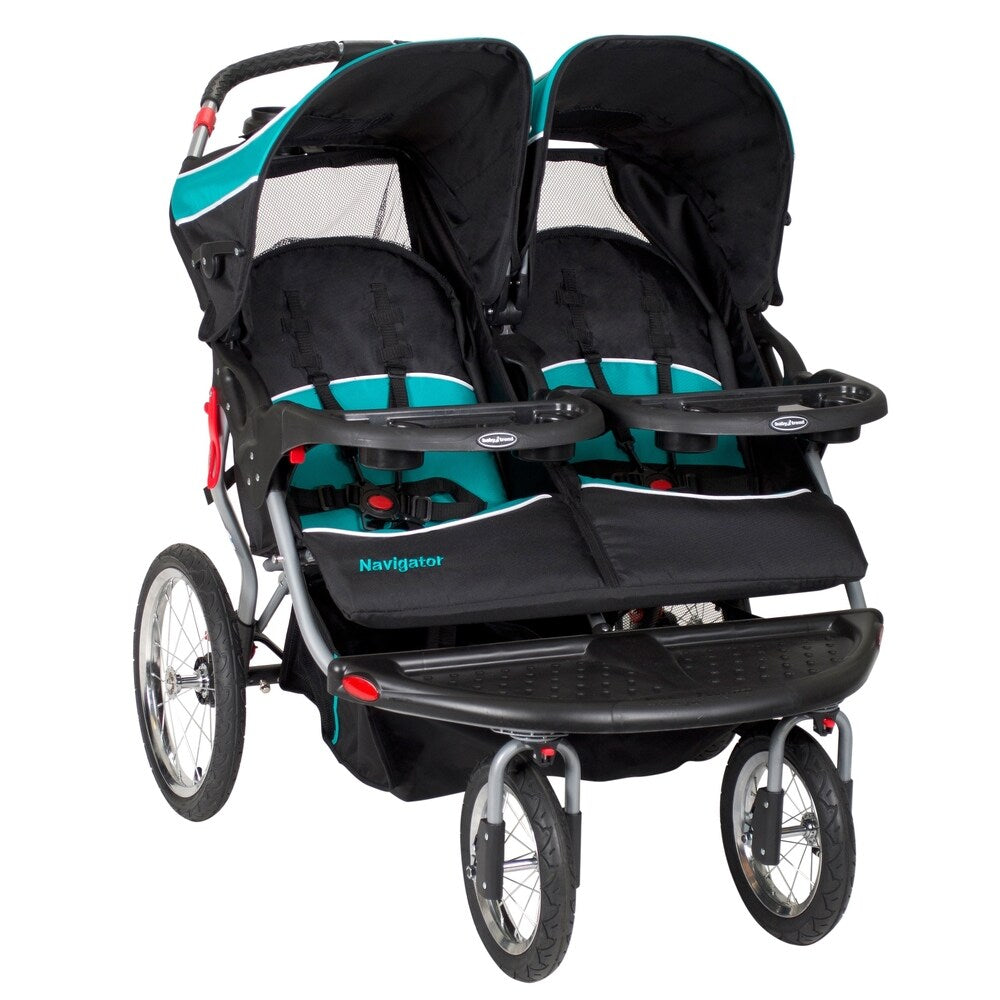 Baby Trend Navigator Tropic Double Jogger Stroller