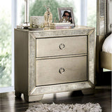 Bacery 2 Drawer Nightstand