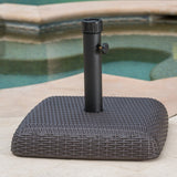 Bahulu Outdoor 65-pound Brown Square Umbrella Base Holder by Christopher Knight Home