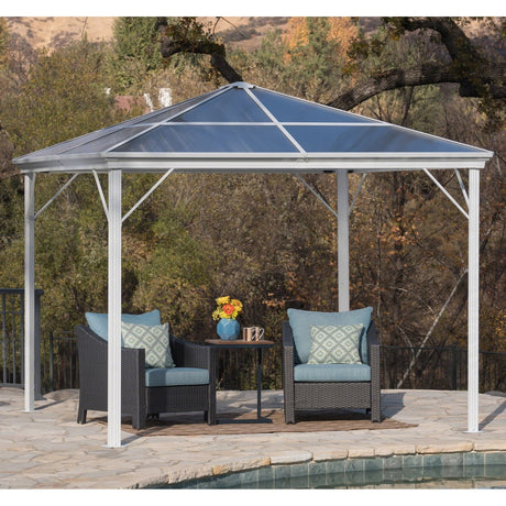 Bailey Outdoor 10-foot Aluminum Gazebo by Christopher Knight Home