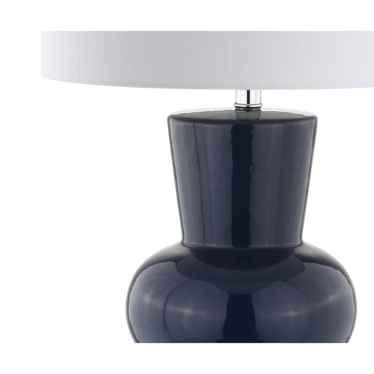 Baird 28.5" Ceramic LED Table Lamp, White by JONATHAN Y