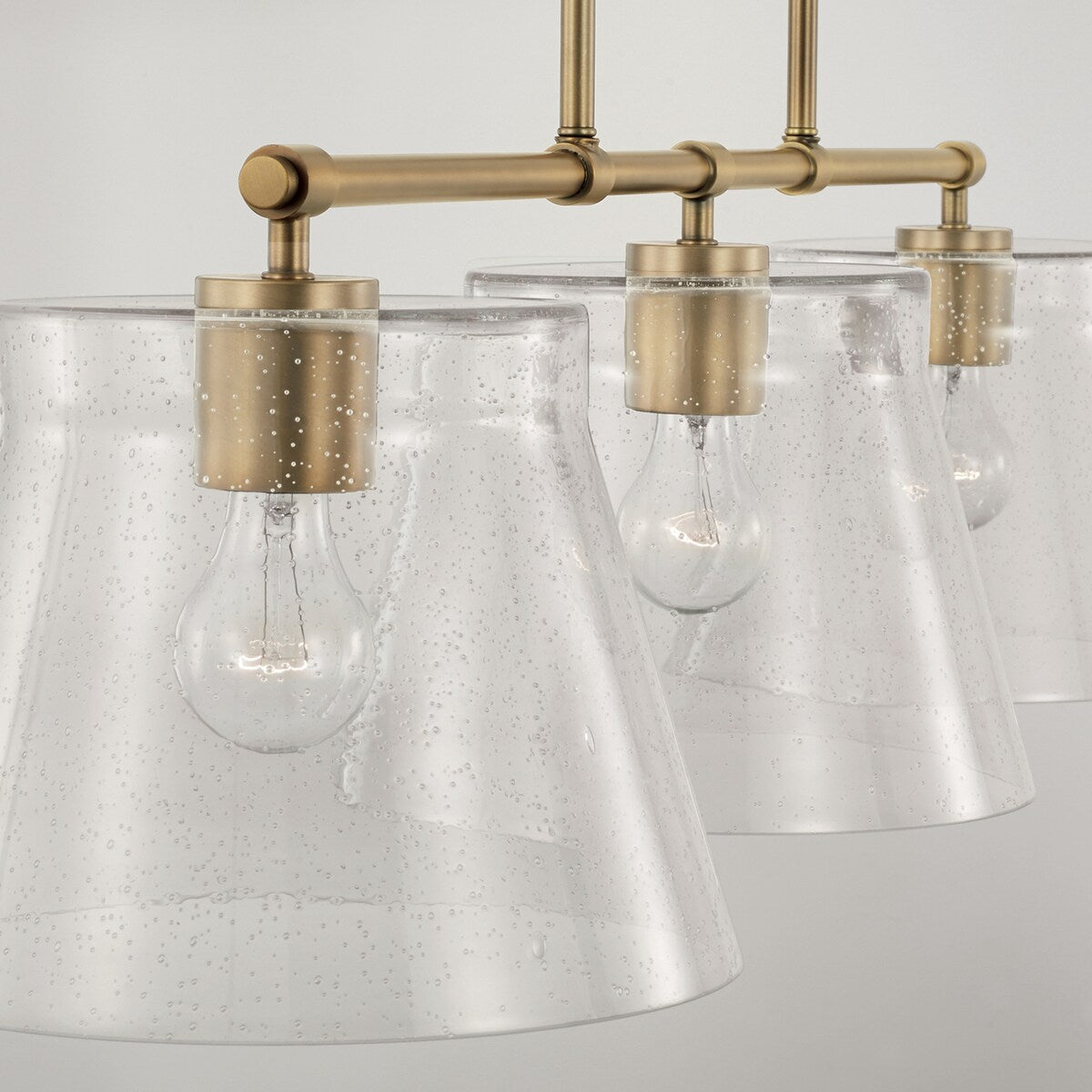 Baker 3-light Island Fixture/ Linear Chandelier