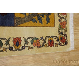 Bakhtiari Genuine Wool Handmade Wool Oriental Area Rug Persian Red - 9'8" x 7'0"