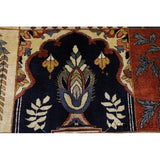 Bakhtiari Genuine Wool Handmade Wool Oriental Area Rug Persian Red - 9'8" x 7'0"