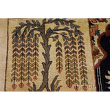 Bakhtiari Genuine Wool Handmade Wool Oriental Area Rug Persian Red - 9'8" x 7'0"