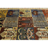 Bakhtiari Genuine Wool Handmade Wool Oriental Area Rug Persian Red - 9'8" x 7'0"