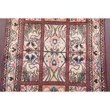 Bakhtiari Geometric Garden Design Handmade Wool Persian Rug - 4'10" x 2'0" Runner