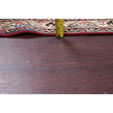 Bakhtiari Geometric Garden Design Handmade Wool Persian Rug - 4'10" x 2'0" Runner