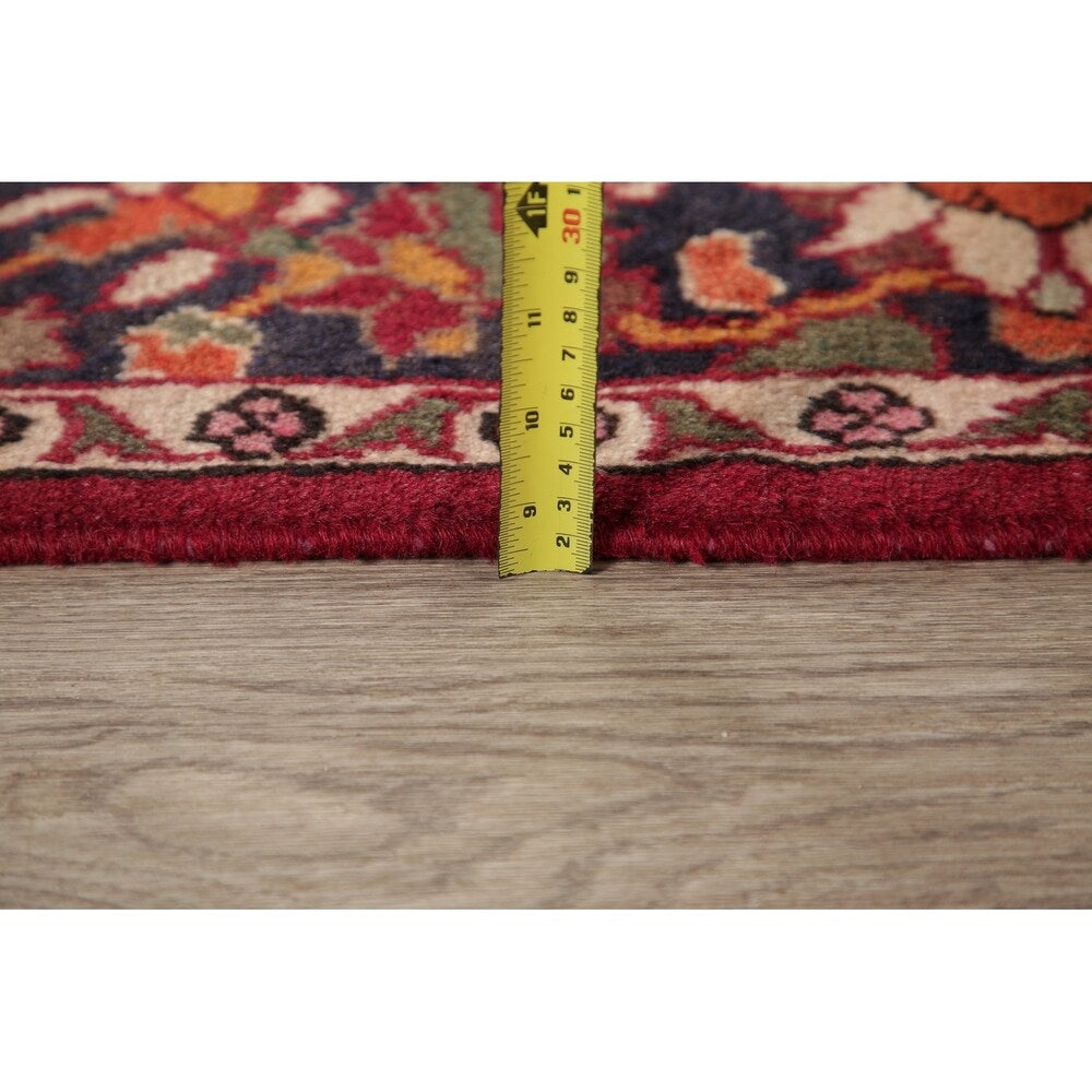 Bakhtiari Medallion Oriental Hand Knotted Wool Persian Area Rug - 9'9" x 6'8"