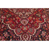 Bakhtiari Medallion Oriental Hand Knotted Wool Persian Area Rug - 9'9" x 6'8"