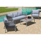 Bal Harbour Four Piece Deep Seating Estate Set