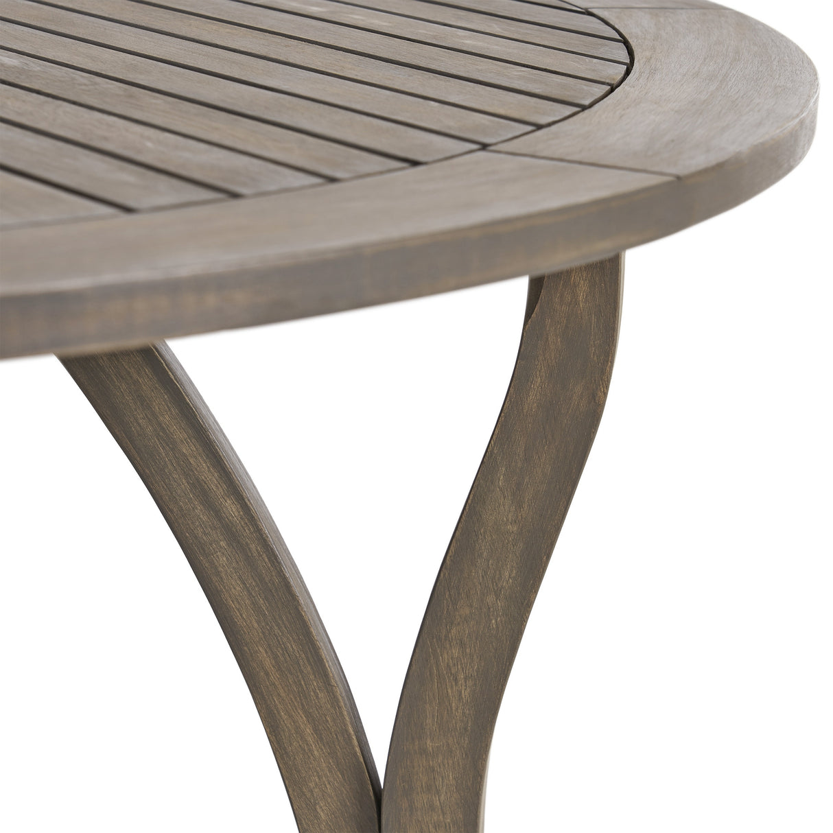 Baldwin Outdoor 5 Piece Acacia Wood and Wicker Dining Set by Christopher Knight Home