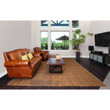 Bali Chestnut Woven Natural Bamboo & Rattan Area Rug