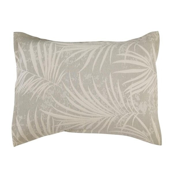 Porch & Den Arborpark Beige/ Tonal Ivory Leaf Patttern King-size Comforter Set