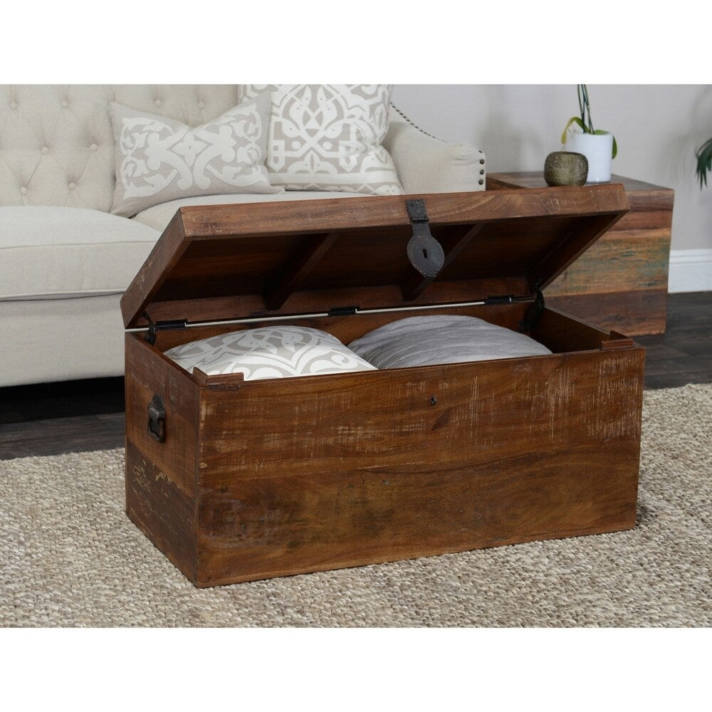 Bali Reclaimed Wood Storage Trunk by Kosas Home