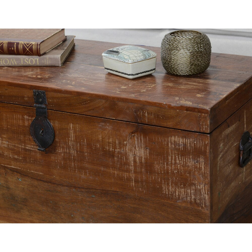 Bali Reclaimed Wood Storage Trunk by Kosas Home