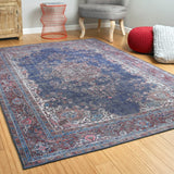 Ballard Indoor/Outdoor Vintage Printed Replica Rug
