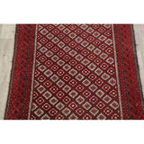 Balouch Afghanistan Geometric Area Rug Wool Hand Knotted - 3'5" x 2'4"