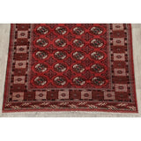 Balouch Geometric Hand Knotted Wool Persian Area Rug - 9'6" x 6'6"