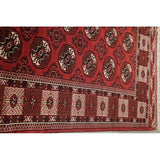 Balouch Geometric Hand Knotted Wool Persian Area Rug - 9'6" x 6'6"