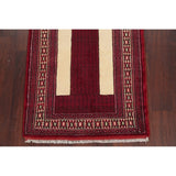 Balouch Geometric Hand-Knotted Wool Persian Oriental Area Rug - 3'9" x 2'7"