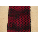 Balouch Geometric Hand-Knotted Wool Persian Oriental Area Rug - 3'9" x 2'7"