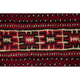 Balouch Geometric Hand-Knotted Wool Persian Oriental Area Rug - 3'9" x 2'7"