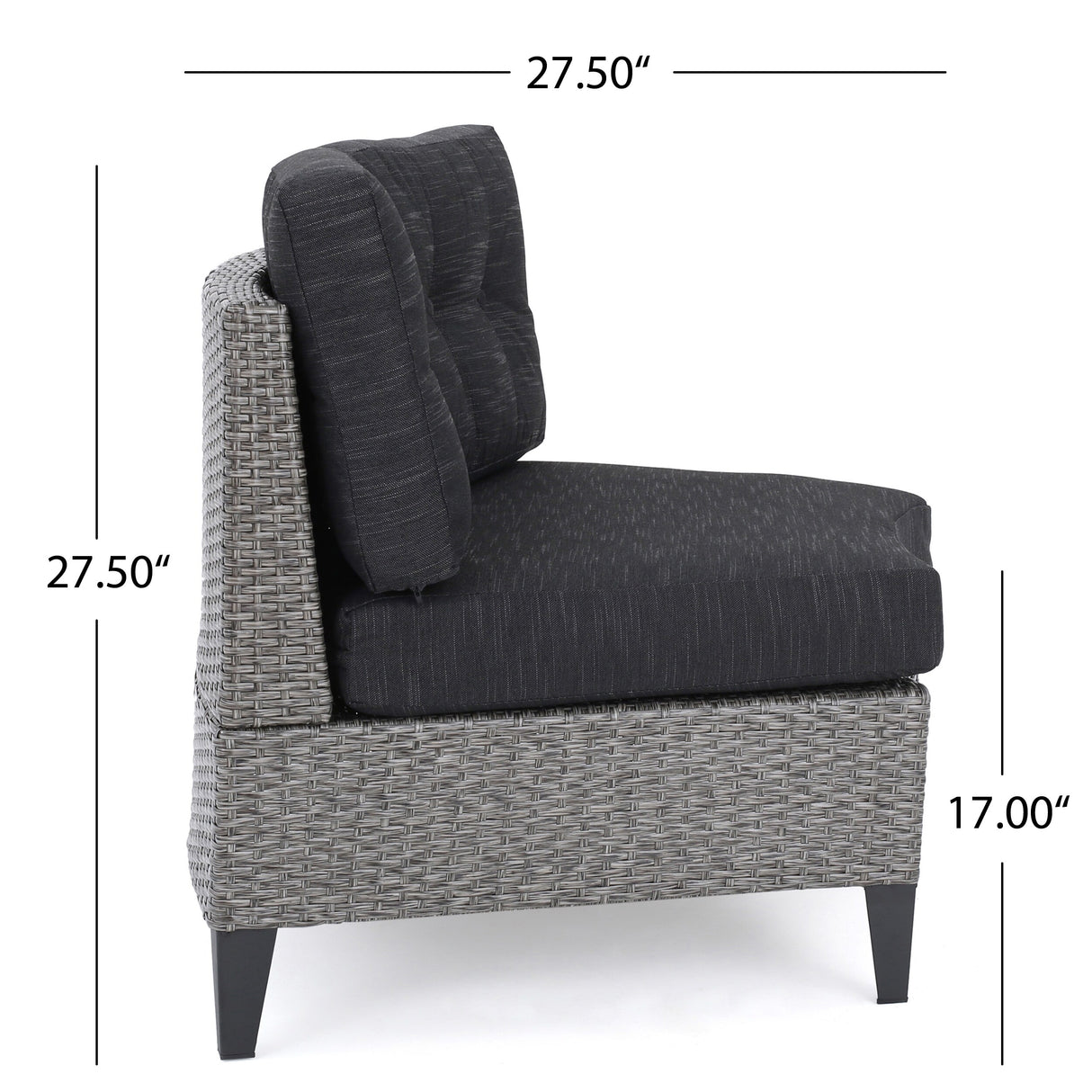 Baltaire Outdoor Round 8 Seater Wicker Sectional Set with Fire Pit and Tank Holder by Christopher Knight Home