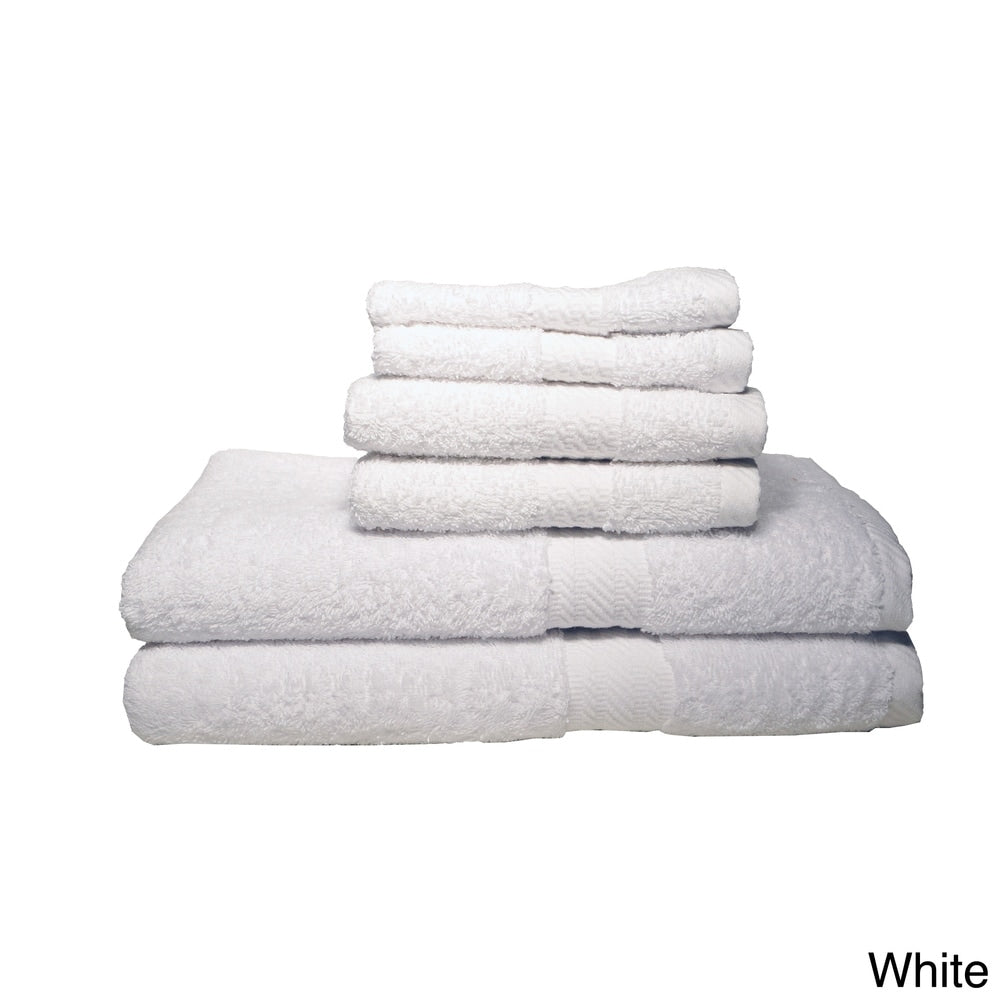 Baltic Linen Ringspun Cotton 6-piece Towel Set