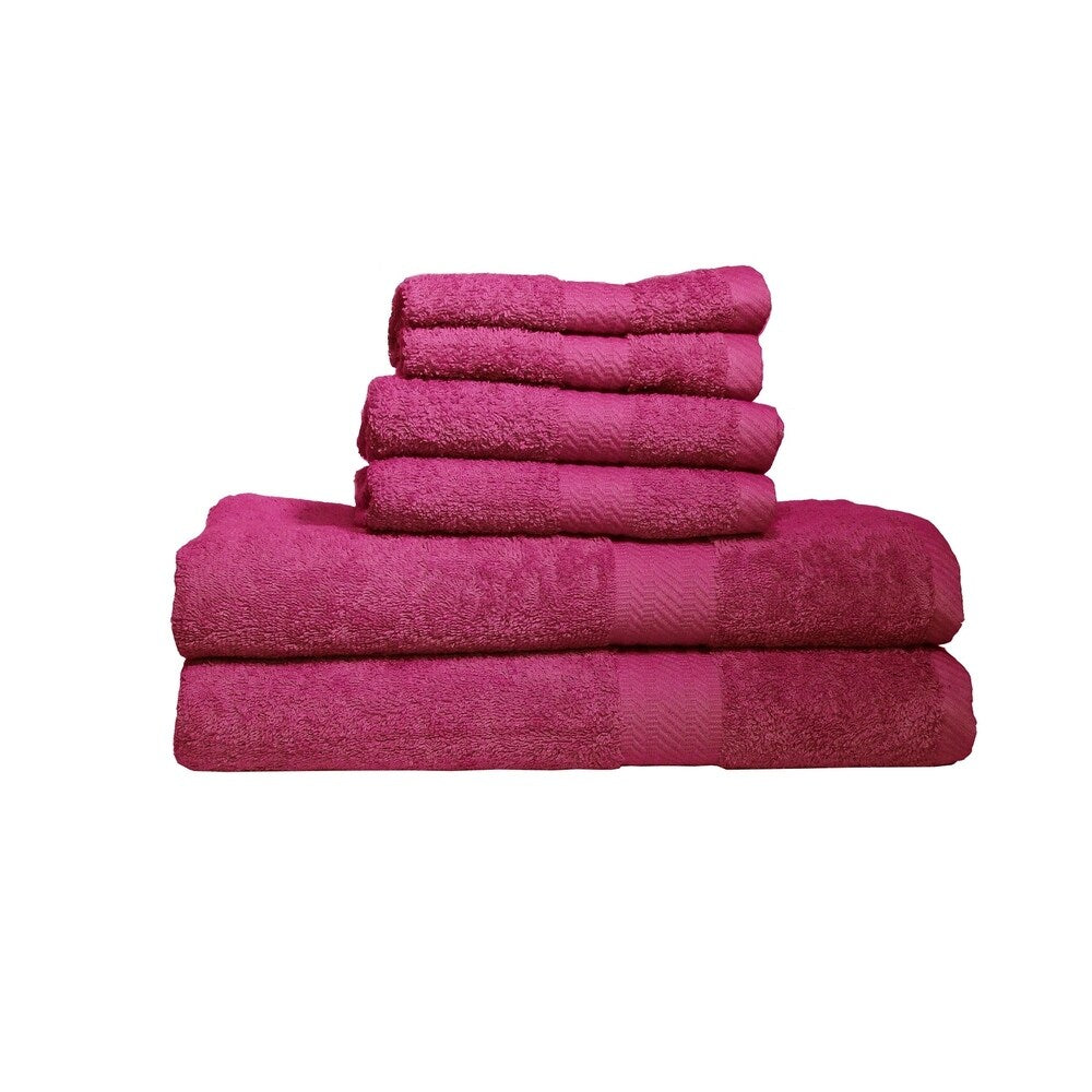 Baltic Linen Ringspun Cotton 6-piece Towel Set